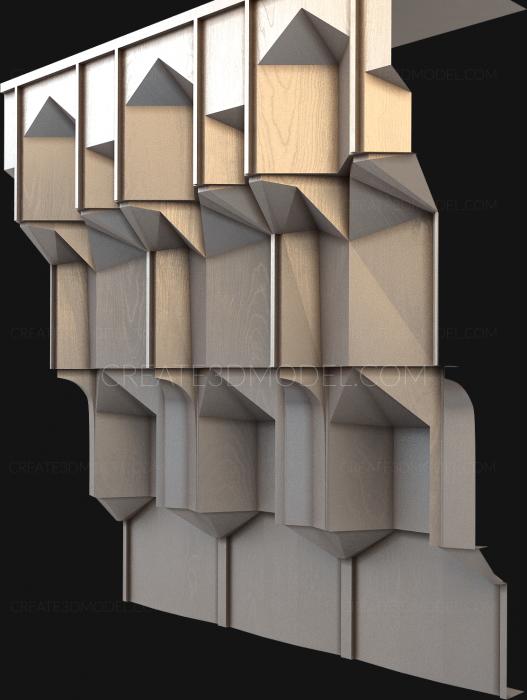 نموذج ثلاثي الأبعاد لآلة CNC الرغيف الفرنسي 