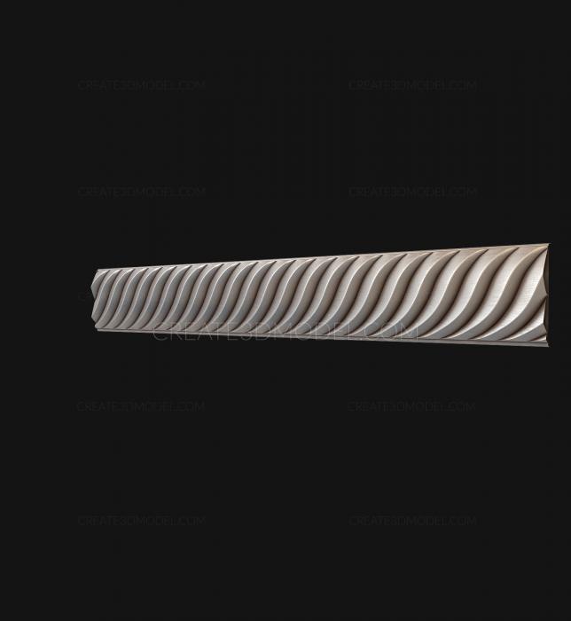 نموذج ثلاثي الأبعاد لآلة CNC الرغيف الفرنسي 