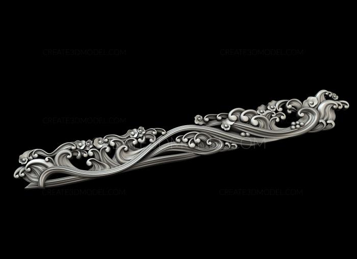 نموذج ثلاثي الأبعاد لآلة CNC الرغيف الفرنسي 