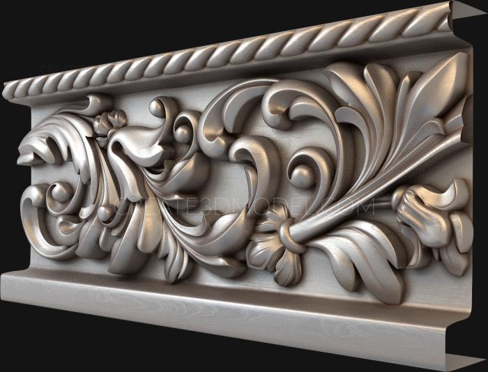 نموذج ثلاثي الأبعاد لآلة CNC الرغيف الفرنسي 