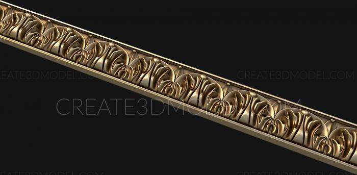 Baguette (BG_0982) 3D model for CNC machine