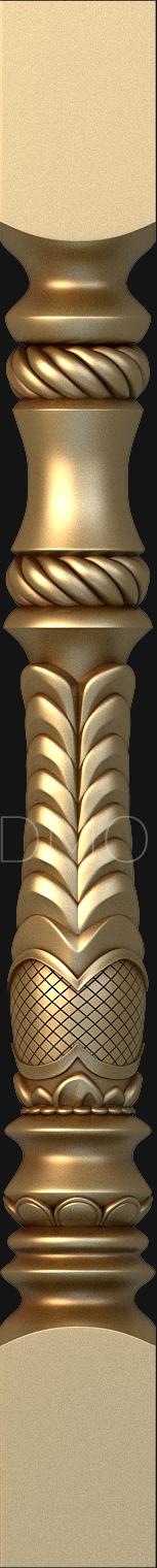 Balusters (BL_0002-1) 3D model for CNC machine