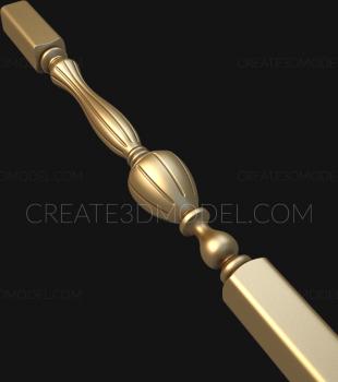 Balusters (BL_0014) 3D model for CNC machine