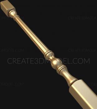 Balusters (BL_0016) 3D model for CNC machine
