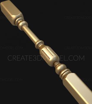 Balusters (BL_0017) 3D model for CNC machine