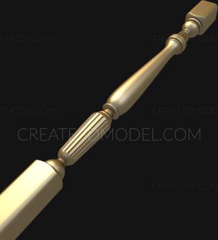 Balusters (BL_0019) 3D model for CNC machine