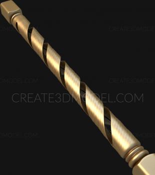 Balusters (BL_0022) 3D model for CNC machine
