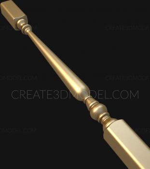 Balusters (BL_0023) 3D model for CNC machine