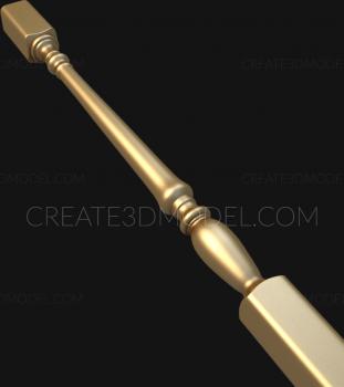 Balusters (BL_0024) 3D model for CNC machine