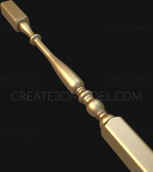 Balusters (BL_0025) 3D model for CNC machine
