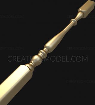 Balusters (BL_0025) 3D model for CNC machine