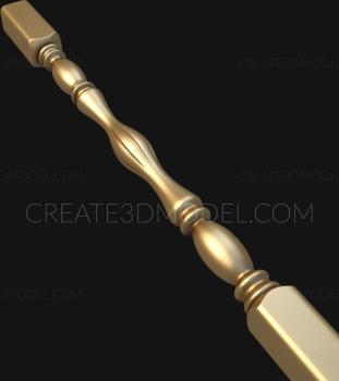 Balusters (BL_0027) 3D model for CNC machine