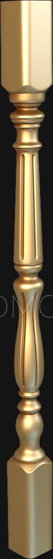 Balusters (BL_0030) 3D model for CNC machine