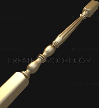 Balusters (BL_0031) 3D model for CNC machine