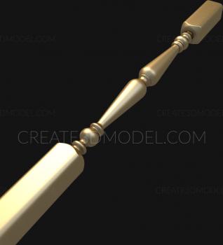 Balusters (BL_0037) 3D model for CNC machine