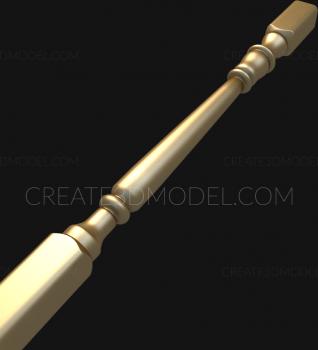 Balusters (BL_0040) 3D model for CNC machine