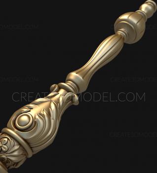 Balusters (BL_0053) 3D model for CNC machine