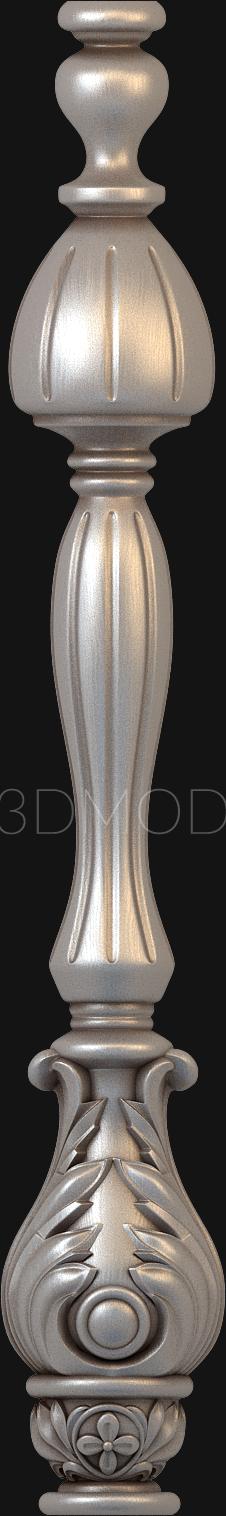 Balusters (BL_0053) 3D model for CNC machine