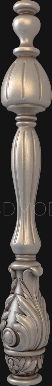 Balusters (BL_0053) 3D model for CNC machine