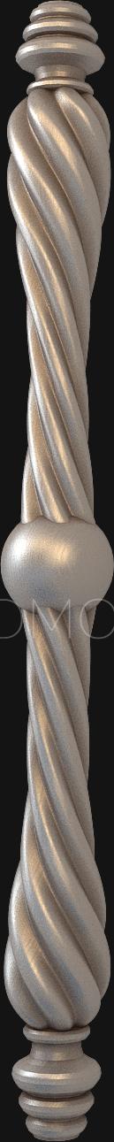 نموذج ثلاثي الأبعاد لآلة CNC الدرابزينات 