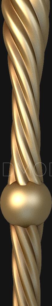 Balusters (BL_0057) 3D model for CNC machine