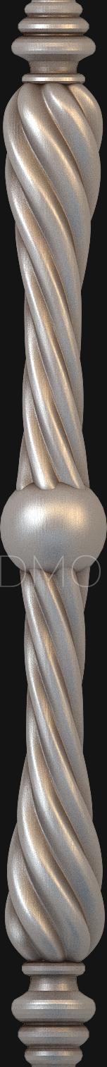 Balusters (BL_0057) 3D model for CNC machine