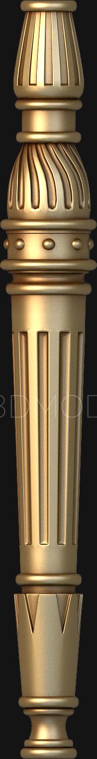 Balusters (BL_0074-1) 3D model for CNC machine