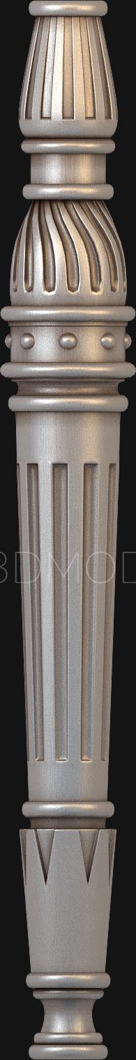 Balusters (BL_0074-1) 3D model for CNC machine