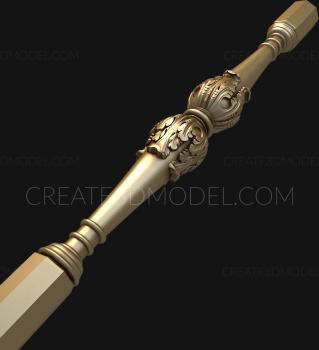 Balusters (BL_0076) 3D model for CNC machine