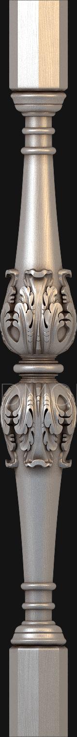 Balusters (BL_0076) 3D model for CNC machine