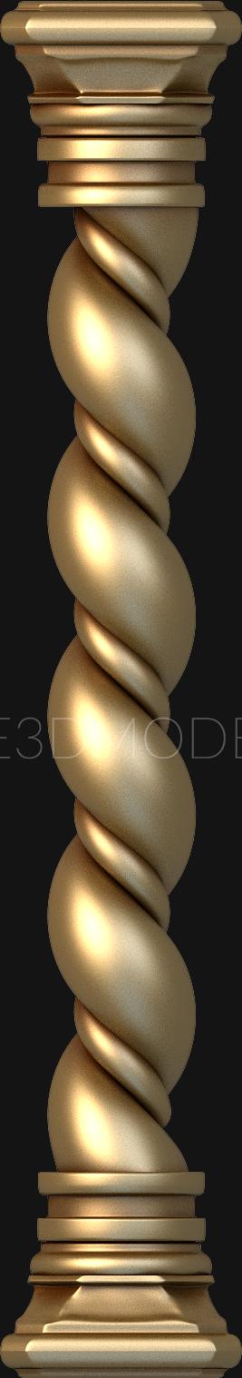 Balusters (BL_0079-1) 3D model for CNC machine