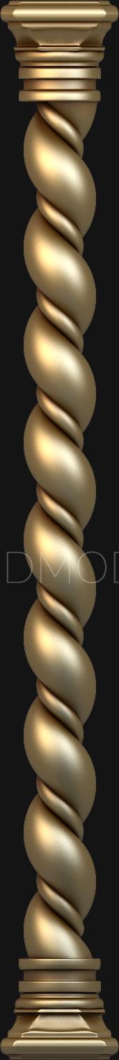 Balusters (BL_0079) 3D model for CNC machine