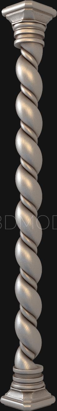 Balusters (BL_0079) 3D model for CNC machine