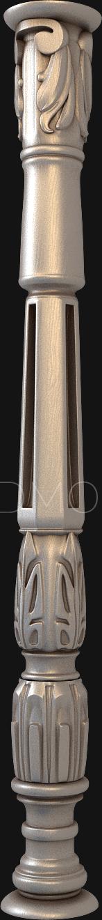 Balusters (BL_0089) 3D model for CNC machine