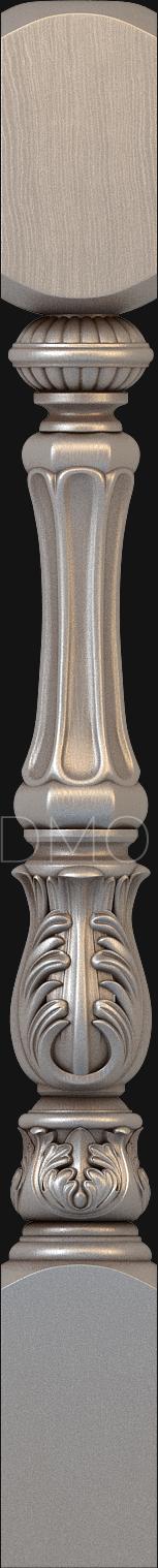 Balusters (BL_0093) 3D model for CNC machine