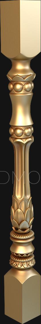 Balusters (BL_0095) 3D model for CNC machine