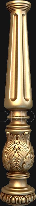 Balusters (BL_0097-1) 3D model for CNC machine