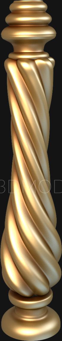 Balusters (BL_0102) 3D model for CNC machine