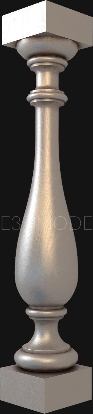 Balusters (BL_0104) 3D model for CNC machine