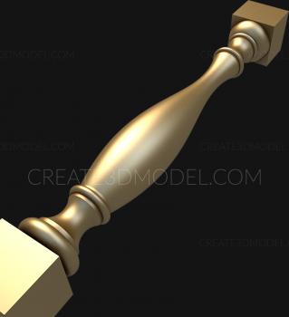 Balusters (BL_0105) 3D model for CNC machine