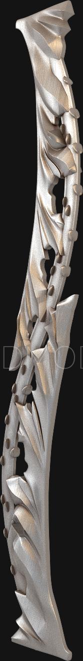 Balusters (BL_0113) 3D model for CNC machine