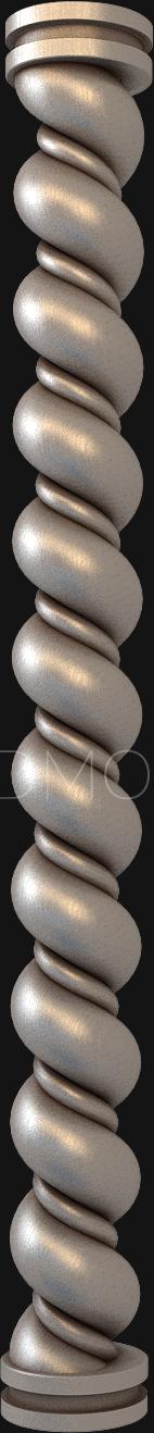 Balusters (BL_0472) 3D model for CNC machine