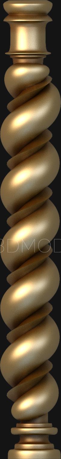 Balusters (BL_0473) 3D model for CNC machine