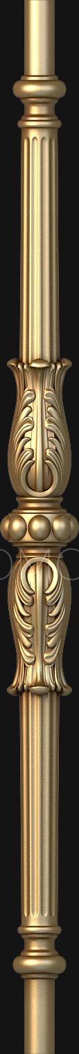 Balusters (BL_0476) 3D model for CNC machine