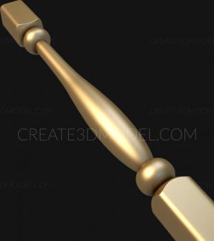Balusters (BL_0492) 3D model for CNC machine