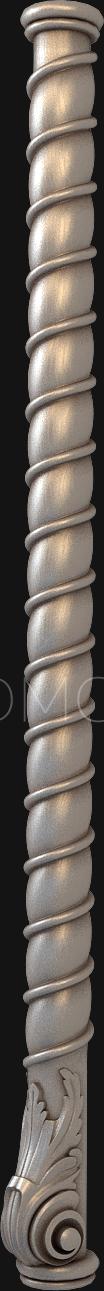 Balusters (BL_0497) 3D model for CNC machine