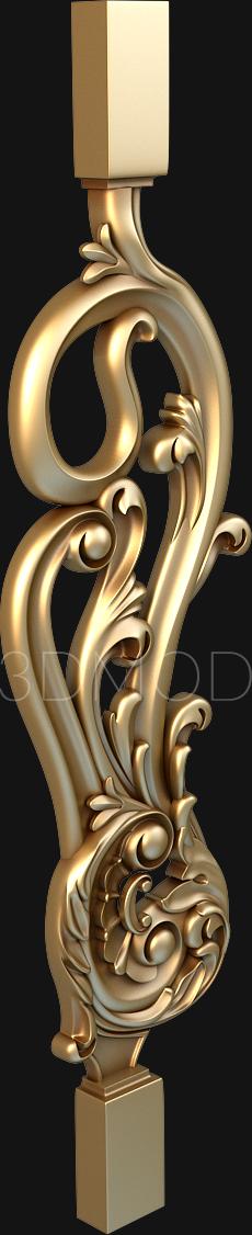 Balusters (BL_0499) 3D model for CNC machine