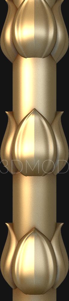 Balusters (BL_0501) 3D model for CNC machine