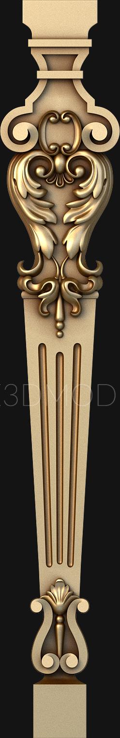 Balusters (BL_0504) 3D model for CNC machine