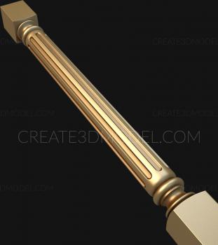 Balusters (BL_0507) 3D model for CNC machine